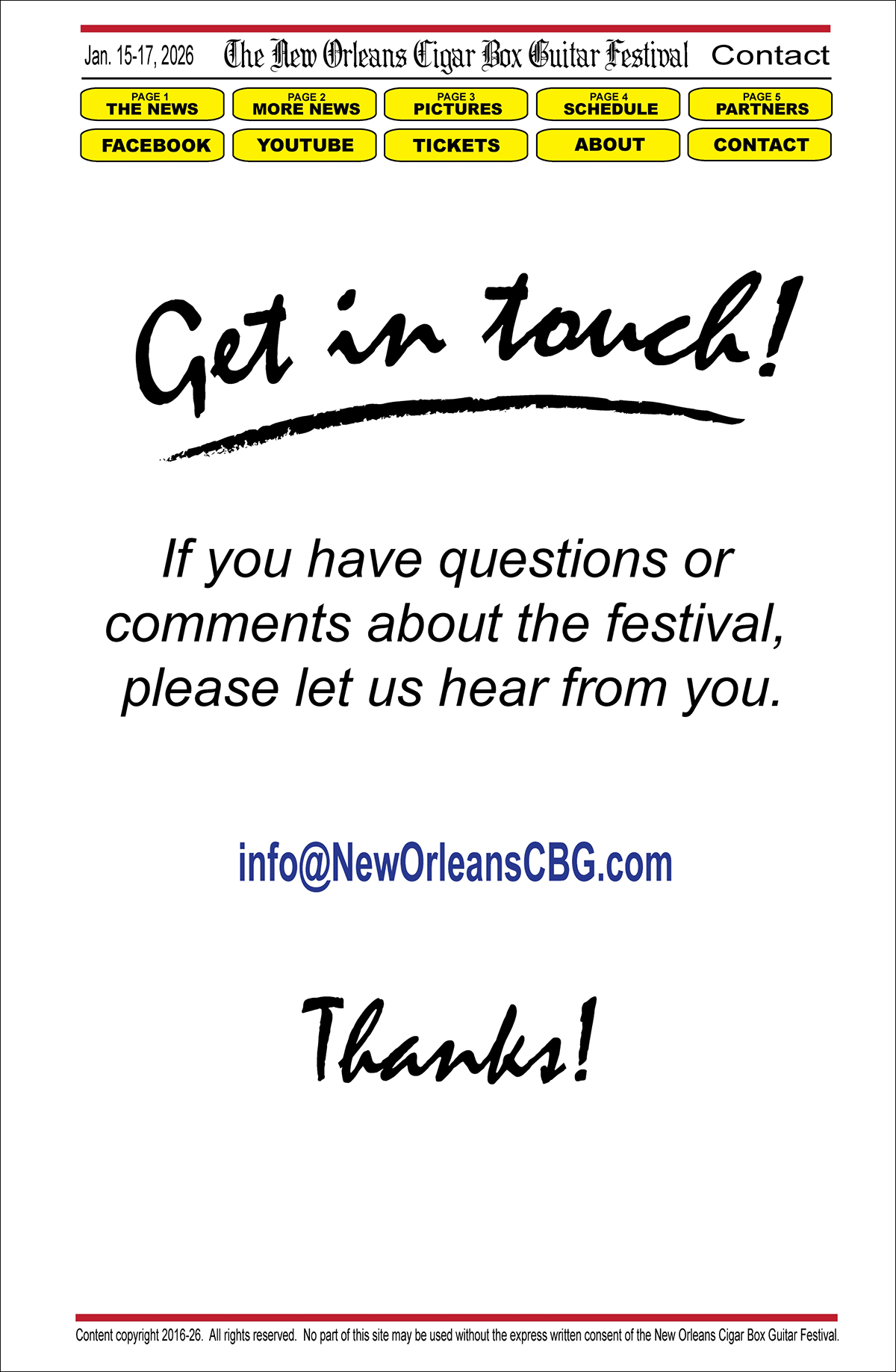 2025 Contact Page